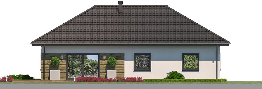 Фасад дома KAI-6892-73 Фасад дома KAI-6892-73